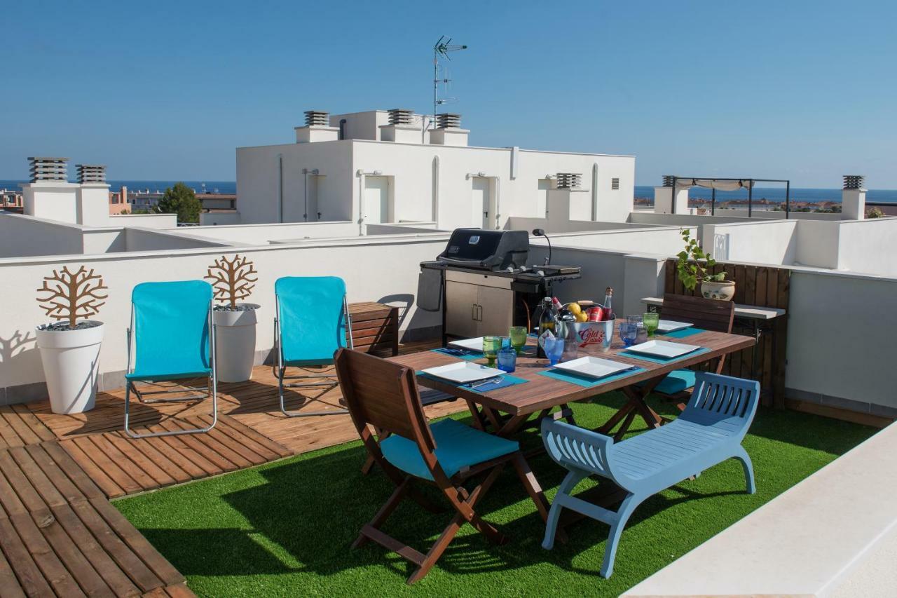 New Apartment With Big Terrace 10 Min Walk To Beach Supermarkets Калафел Екстериор снимка